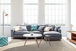 Tæpper til indendørs/udendørs brug - Ellstin (beige)