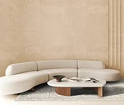 Tæpper til indendørs/udendørs brug - Sylvaine (beige)