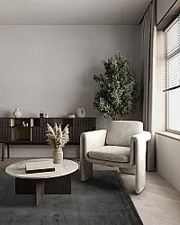 Wilton-tæppe - Vevila (mørkegrå)