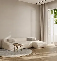 Runde tæpper - Vivian (beige)