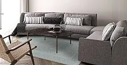 Wilton-tæppe - Vivian (blå)