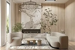 Wilton-tæppe - Yafran (beige)