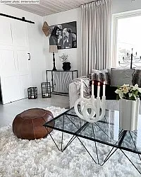 Ryatæpper - Janjira (hvid)