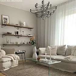 Uldtæppe - Otago (brun)