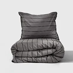 Sengetøjssæt - Isadora (mørkegrå)