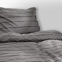 Sengetøjssæt - Isadora (mørkegrå)