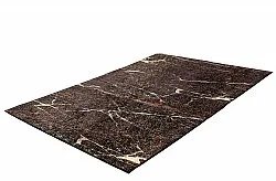 Wilton-tæppe - Nara (sort/guld)