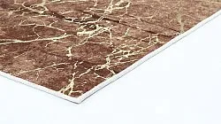 Wilton-tæppe - Alden (brun/guld)