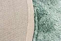 Runde tæpper - Janjira (blå/grønn)