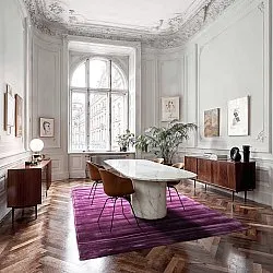 Viscose-tæppe - Jodhpur Special Luxury Edition (lilla)