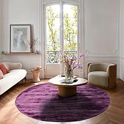 Rundt tæppe - Jodhpur Special Luxury Edition (lilla)