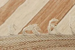 Kludetæppe - Julia (beige)