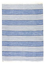 Tapis chiffons - Julia (bleu)