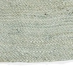 Rund jutetæppe - Amasia (grå)