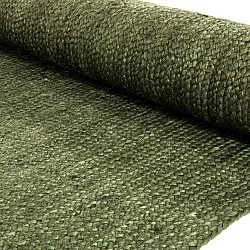 Jutetæppe - Amasia (militærgrøn)