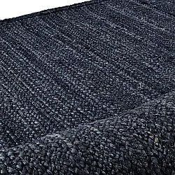 Jutetæppe - Amasia (mørkeblå)