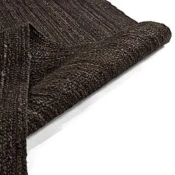 Jutetæppe - Amasia (mørk taupe)