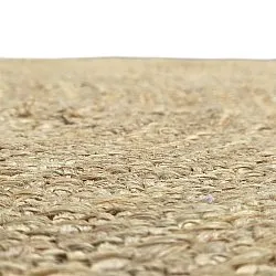 Rund jutetæppe - Amasia (natur)