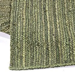 Jutetæppe - Amasia (oliven)