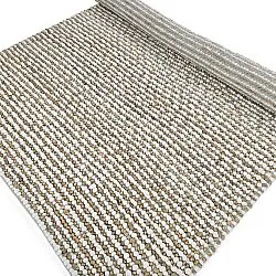 Jutetæppe - Bally Jute/wool Bubble (natur/hvid)