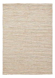 Jutetæppe - Howrah Braided Jute (natur/hvid)