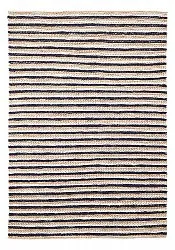 Jutetæppe - Howrah Braided Jute (naturlig/hvid/sort)