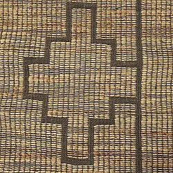 Jutetæppe - Kavita (brun)
