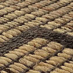 Jutetæppe - Kavita (brun)