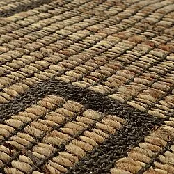 Jutetæppe - Kavita (brun)