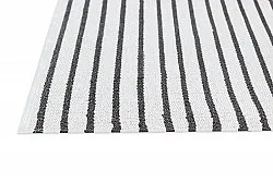 Plasttæpper - Kensington (hvid/sort)