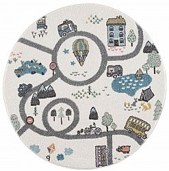 Tapis enfants - Town Rond (multi)