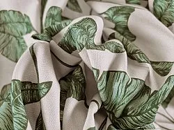 Køkkenhåndklæde 2-pak - Leaves (grøn)