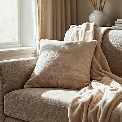 Pudebetræk - Aranga Super Soft (beige)