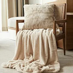 Pudebetræk - Aranga Super Soft (beige)