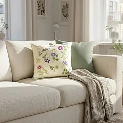 Pudebetræk - Esbo Embroidered Cushion Cover (multi)