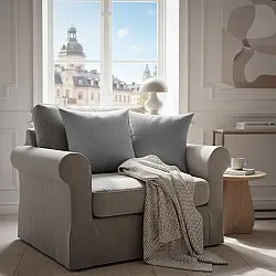 Pudebetræk - Luana (grå)