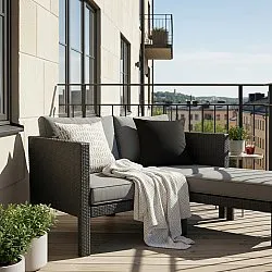 Pudebetræk - Luana (sort)