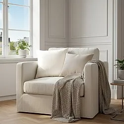 Pudebetræk - Luana (hvid)