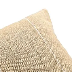 Pudebetræk - Martina Stripe (beige/hvid)