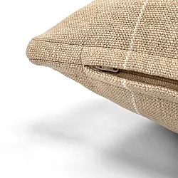 Pudebetræk - Martina Stripe (beige/hvid)