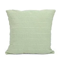 Pudebetræk - Nalani cotton cushion cover (lysegrøn)
