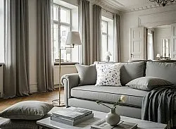 Pudebetræk - Stavanger Embroidered Cushion Cover (multi)