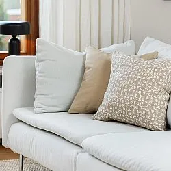 Pudebetræk x 2 - Ella (beige)