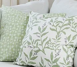 Pudebetræk x 2 - Ella (grøn)