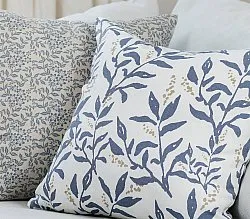 Pudebetræk x 2 - Lilja (blå)