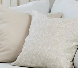 Pudebetræk x 2 - Merja (beige)