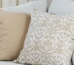 Pudebetræk x 2 - Viola (beige)