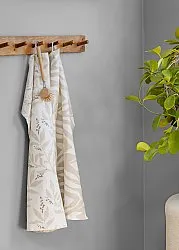 Køkkenhåndklæde 2-pak - Laura (beige)