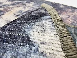 Rundt tæppe - Melazzo (grå/multi)