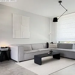 Uldtæppe - Coastal (hvid)